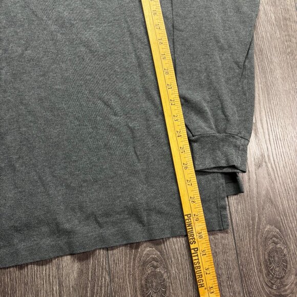 Polo Ralph Lauren Grey Polo Rugby Shirt Small Designer Prep Pony - Picture 6 of 8